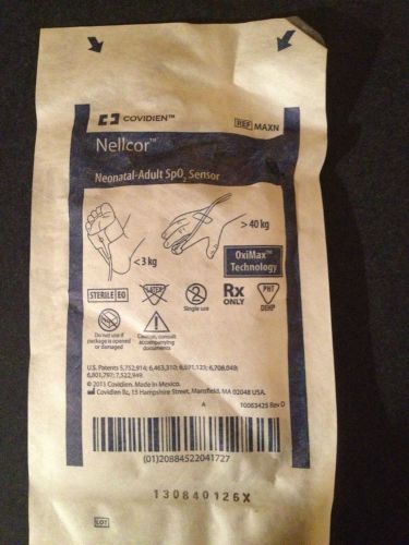 Nellcor / Covidien MAX-N Sp02 Sensor (Qty. 24)
