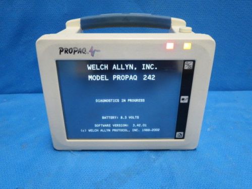Welch allyn propaq 242cs patient monitor with sp02 expansion pack for sale
