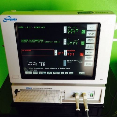 Spacelabs 94000 Fetal Monitor MOM Maternal Obstetrical Monitor