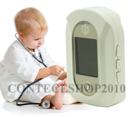 promote Visual Electronic Stethoscope with free SPO2 Probe,ECG,Pulse rate,LCD CE