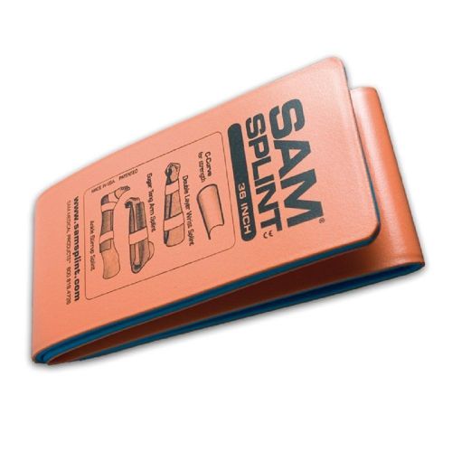SAM Splint Flat Packed (Orange) - 91.4 x 10.8cm