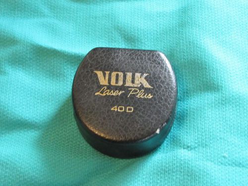 VOLK 40 DIOPTER LASER PLUS LENS WITH CASE