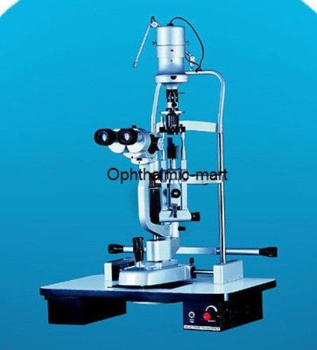 New Slit Lamp 3 Step Rotation Ophthalmic &amp; Optometry Eye Examination