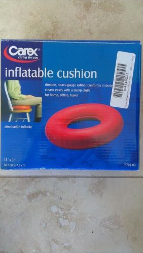 Carex Inflatable Ring Cushion, Rubber - Free Shipping!
