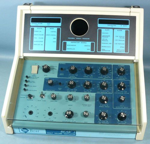 Upper section/control panel for a Bear II ventilator