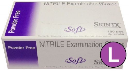 Soft nitrile examination gloves powder free large 1000 count for sale