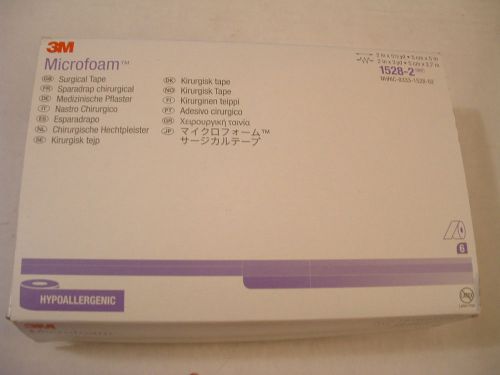 Tape foam 2&#034; 6/bx 6/cs 3m microfoam elastic foam surgical tape 1528-2 for sale