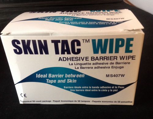 Torbot skin tac ™ adhesive barrier wipes, ms 407w, 50 pcs, for sale