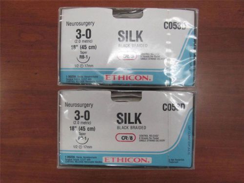Covidien SILK Assorted Lot of 2 Boxes