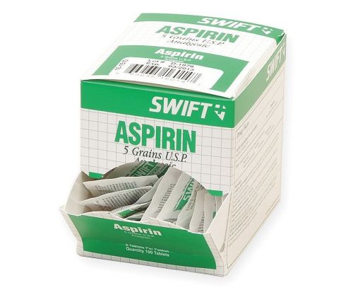 SWIFT Aspirin, Tablet, Pk 100