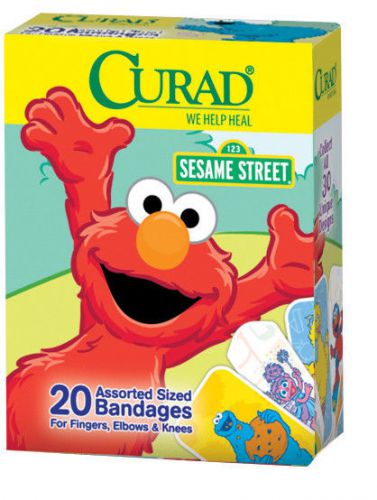 Medline Curad Sesame Street Adhesive Bandages (Pack of 24)