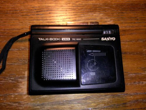 Sanyo Talk Book VAS TRC 900C Cassette Voice Recorder FREE SHIPPING