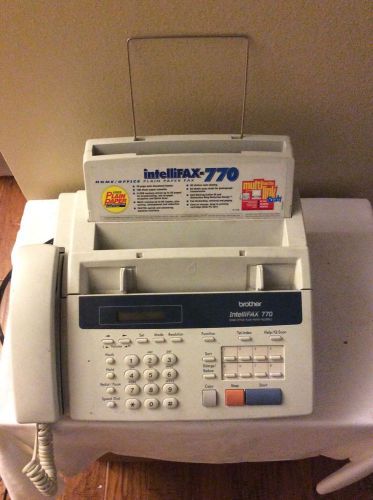 Brother intellifax 770 plain paper fax Phone Copier