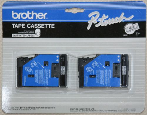 Brother P-touch TC-10 label tape cassettes