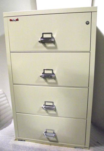 Fireking fireproof  lateral file cabinet  4-drawer 31&#034;  ship today / warranty for sale