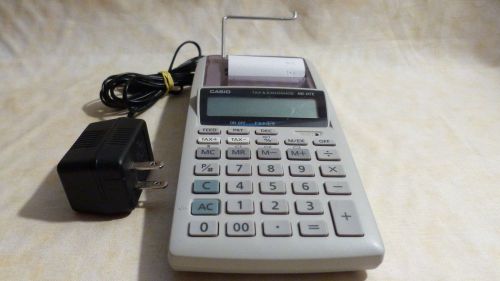 Casio Tax &amp; Exchange 12V/Electric Calculator Model HR 8TE - PRINTER!