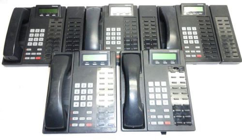 5x DKT2020-SD (Black) Office Phones | LCD With Control Buttons | Speaker Phone