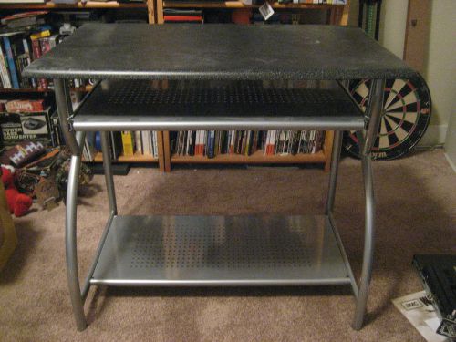 Metal Compact Space-Saving computer desk
