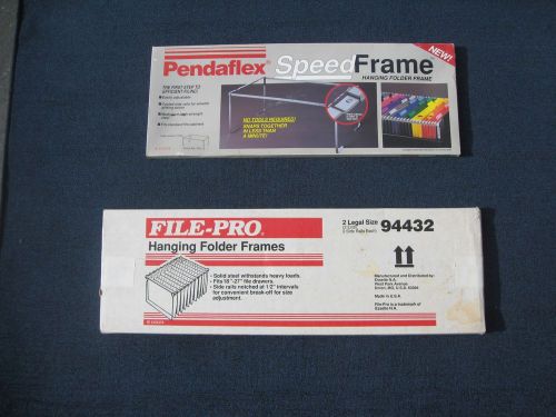 Hanging folder frames for file cabinets for sale
