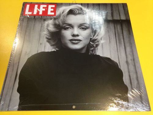 CALENDAR OFFICIAL 2015 LIFE MARILYN MONROE PLUS OTHERS 12 MONTH CALENDER