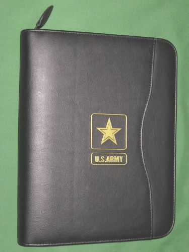 DESK 1.0&#034; US Army FAUX-LEATHER Day Timer Planner BINDER Franklin Covey Classic