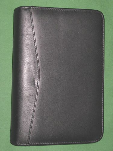 COMPACT ~0.75&#034;~ LEATHER Bellino Planner BINDER Franklin Covey ORGANIZER 9176
