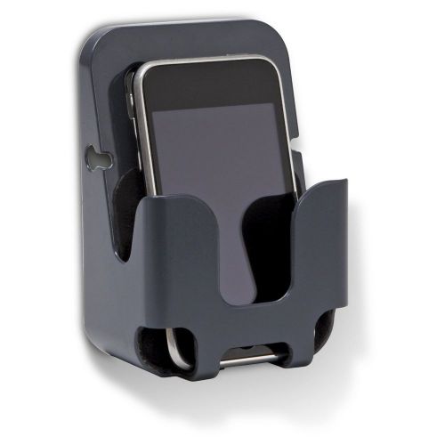 Officemate OIC Vertical mate Cell Phone Holder, Charcoal (29262)