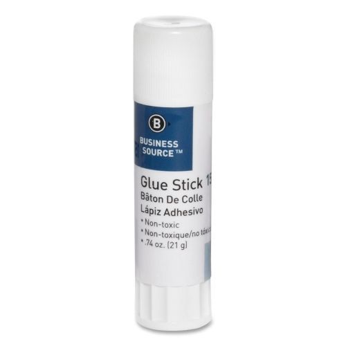 Business source glue stick - 0.74 oz - 1each - white - bsn15787 for sale
