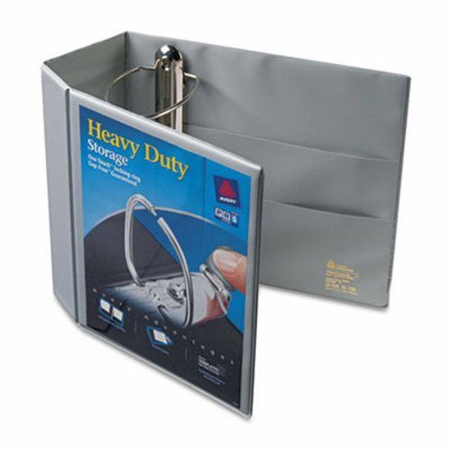 Avery Nonstick Heavy-Duty Reference View Binder, 5&#034; Capacity, Gray (AVE79406)