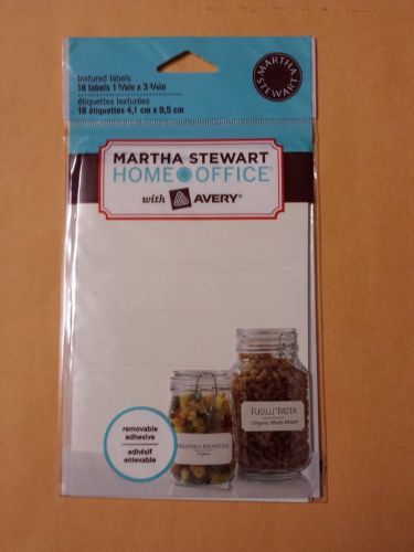 1 pack Martha Stewart Home Office Kitchen Labels, Rectangle  NO  border