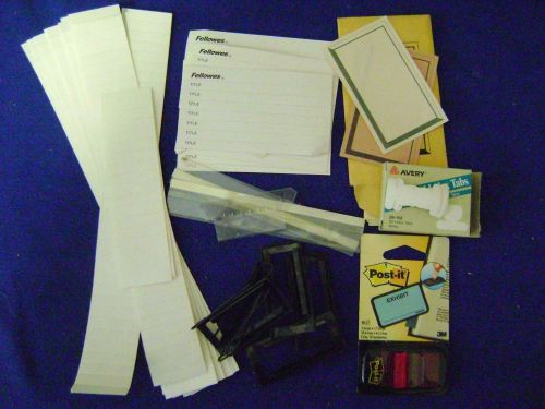 Lot of Assorted Labels for Office Use