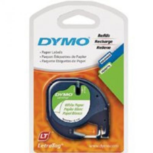 Dymo Letratag White Tape SANFORD CORPORATION Office Supplies 10697 071701106971