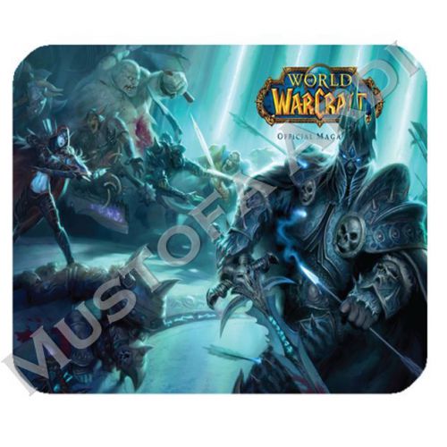 New Custom Mouse Pad Anti Slip with Warcraft Style