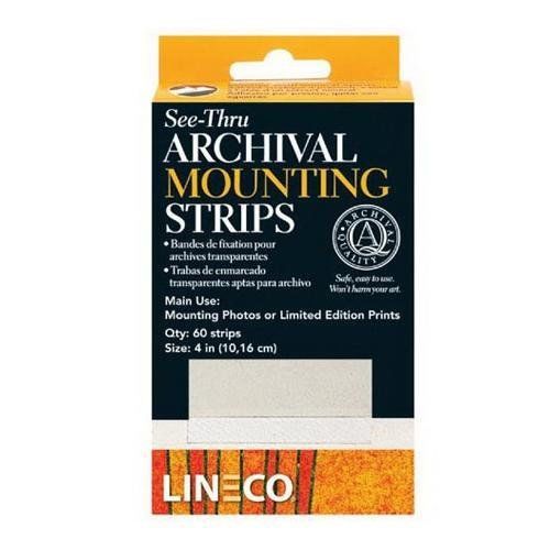 See through archival mounting strips brand new! for sale