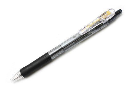 Zebra Tapli Clip Ballpoint Pen 1.0mm Black Body Black Ink