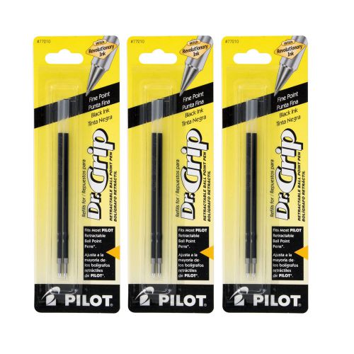 Pilot Better/EasyTouch/Dr Grip Retractable Ballpoint Pen Refills, 0.7mm, Fine Po