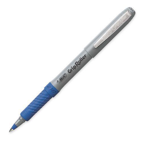 Bic Comfort Grip Rollerball Pen - Fine Pen Point Type - 0.7 Mm Pen (gre11be)