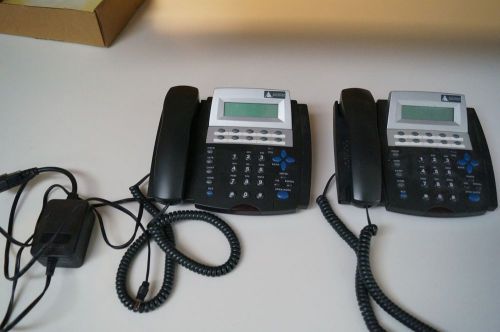 Lot of 2 Altigen IP 600PH VOIP Phone Telephone