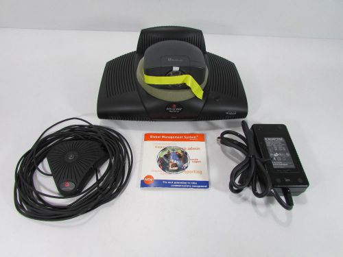 New polycom viewstation pvs-14xx camera w/ power supply and microphone no remote for sale
