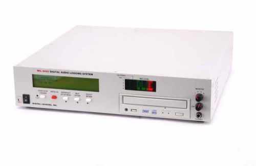 DLI MIL-4000 4-Channel Recording Digital Audio Signal Logger CD Logging System