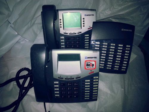 EUC Inter-tel (1) 8450, (1) 8560, (1) 8520 Phones Operator Phone System