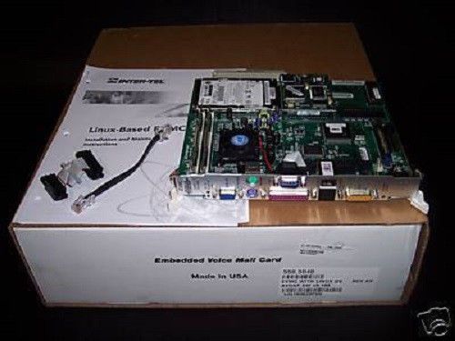 Inter-tel EVMC w/ Linux OS 64 Mailboxes 550.5040 NEW!