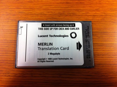 Lucent Tech Merlin Translation Card 2MB