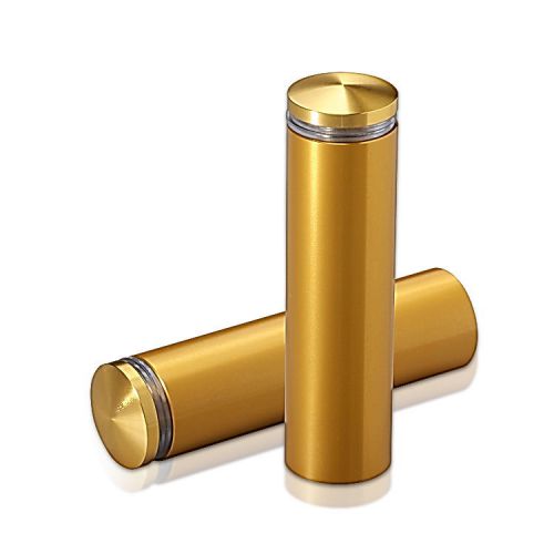 Aluminum standoffs, diameter: 3/4&#039;&#039;, standoff: 2 1/2&#039;&#039;, aluminum gold anodized f for sale