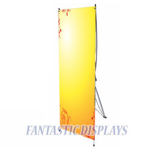 24 Inch X Banner Stand Floor Display for Trade Show Exhibit Expo Office Store