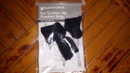 Lot 3 PLANTRONICS EAR CUSHION MUFF of headset ring loop CS50 CS55 65700-01