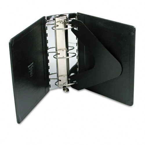 Casebound elliptical ring binder, 8-1/2 x 11, 3-1/2&#034; capacity, black 369-49eb for sale