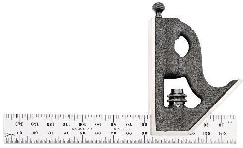 Starrett 11mh-150 cast iron square head w/ regular blade combination square, for sale