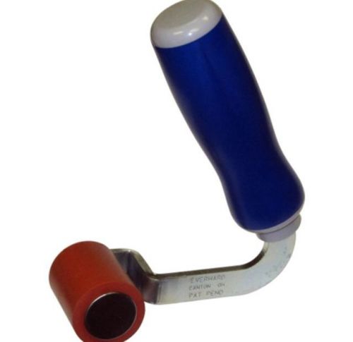 Lqqk!!new 1-7/16&#034; x 1-3/4&#034; everhard roofing seam roller ergonomic handle mr05200 for sale