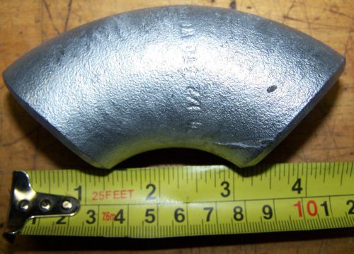 1 1/2&#034; 90 degree galvanized weld elbow fitting std wpb for sale